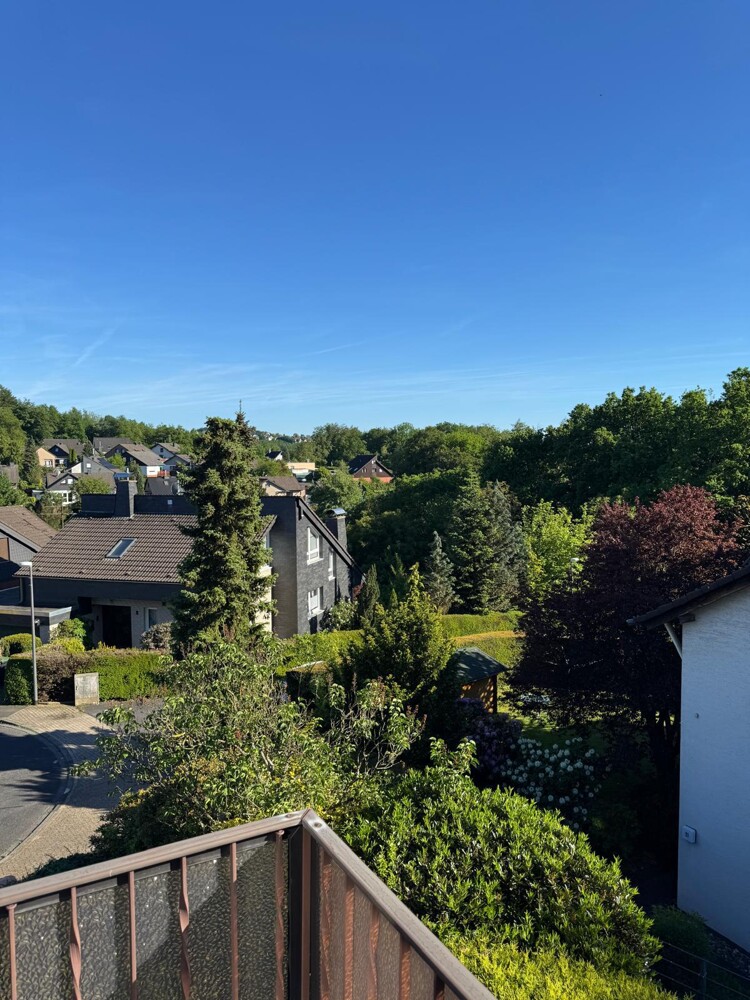 Aussicht Balkon Einfamilienhaus Radevormwald / Dahlerau
