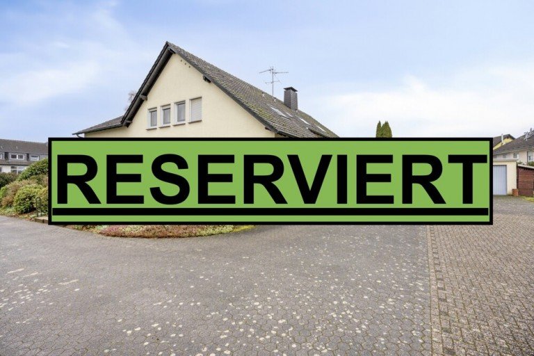 Reserviert Odenthal / Eikamp Mehrfamilienhaus Gro�z�giges Einfamilienhaus mit zwei Einliegerwohnungen in Odenthal Eikamp