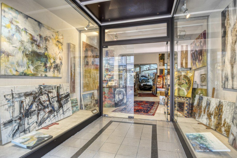 Eingang Wohn- / Gesch�ftshaus Leverkusen / Opladen