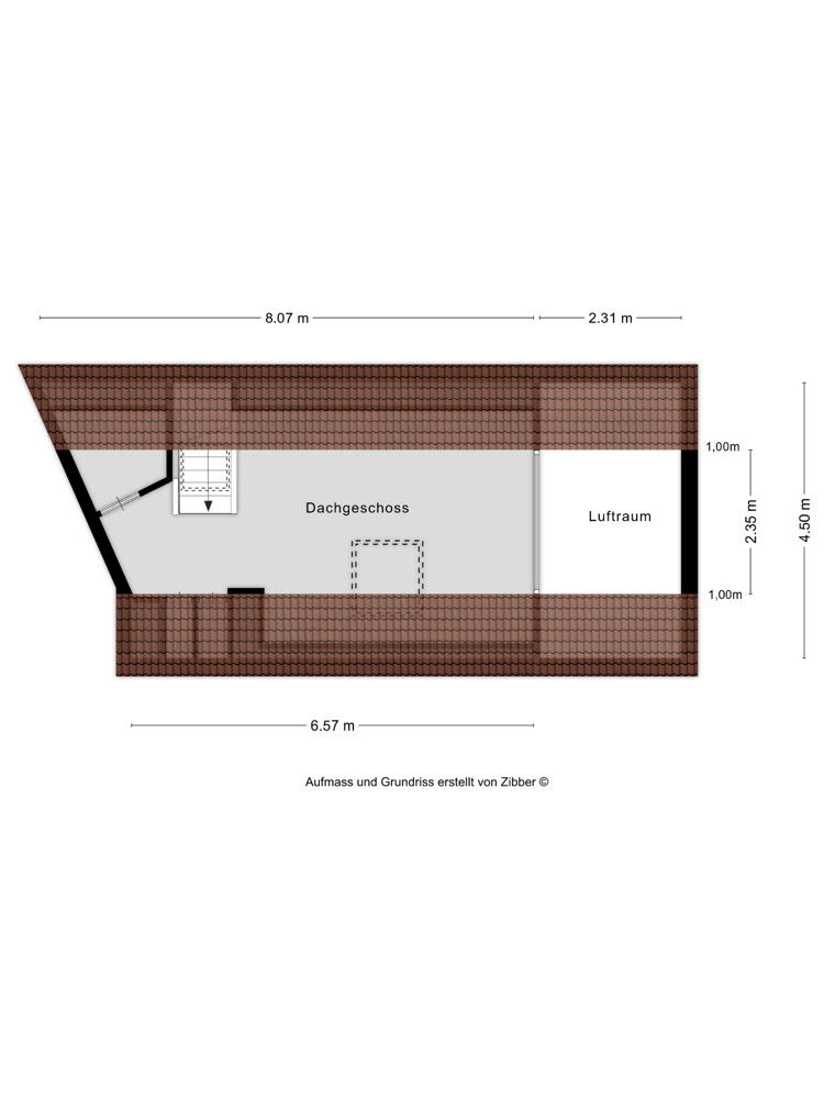 Grundriss DG Wohn- / Gesch�ftshaus Leverkusen / Opladen