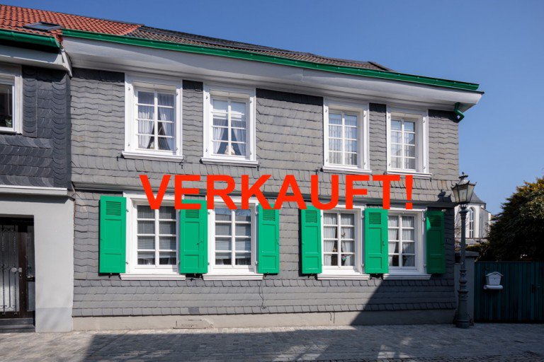 Ansicht Remscheid / Lennep Einfamilienhaus Ein- oder Zweifamilienhaus mit Garten inmitten der Lenneper Altstadt