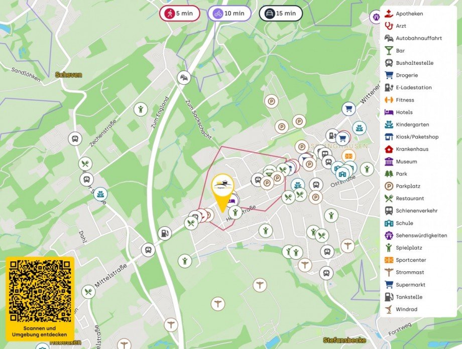 Lageplan Haus Sprockh�vel