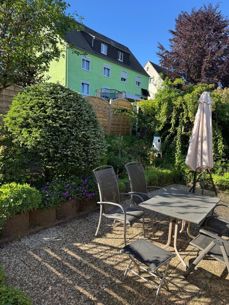 Sitzgruppe Terrasse Einfamilienhaus Radevormwald / Dahlerau