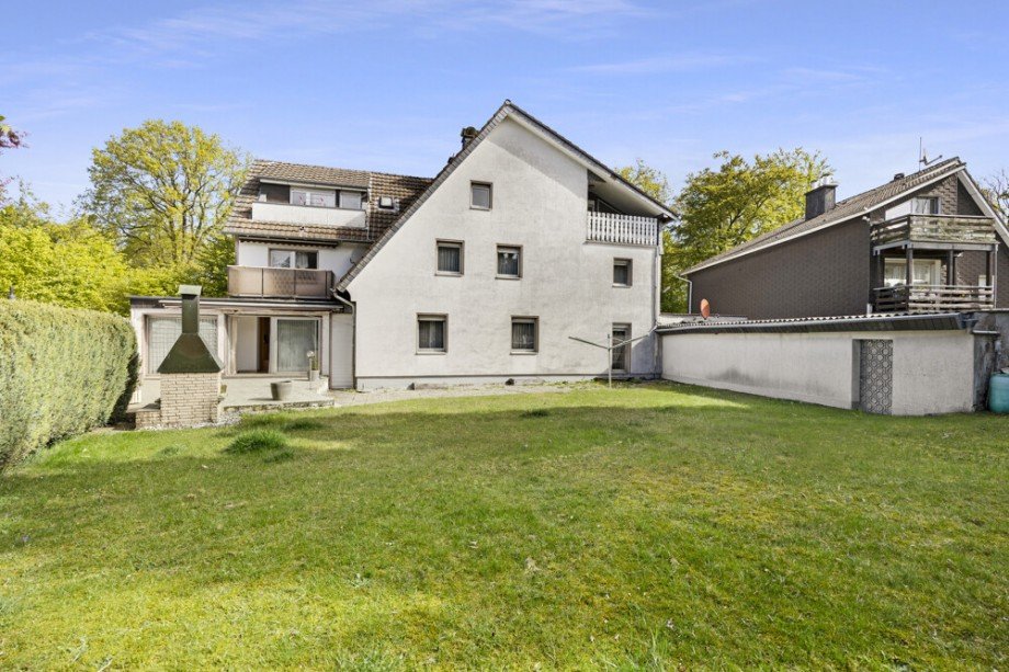 R�ckseite Mehrfamilienhaus Wermelskirchen