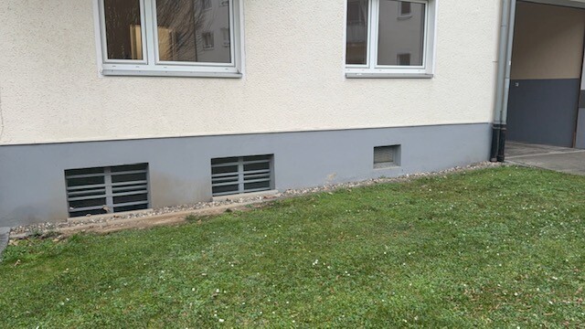 R�ckseite Erdgeschosswohnung K�ln / Humboldt-Gremberg