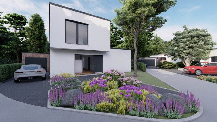 Haus 18 Vorgarten 2 Villa Bergisch Gladbach / Bensberg