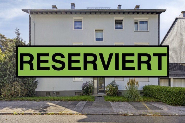 Reserviert III Remscheid Etagenwohnung Geschmackvolle Eigentumswohnung in Remscheid-Hasten sucht neue Eigent�mer oder Kapitalanleger