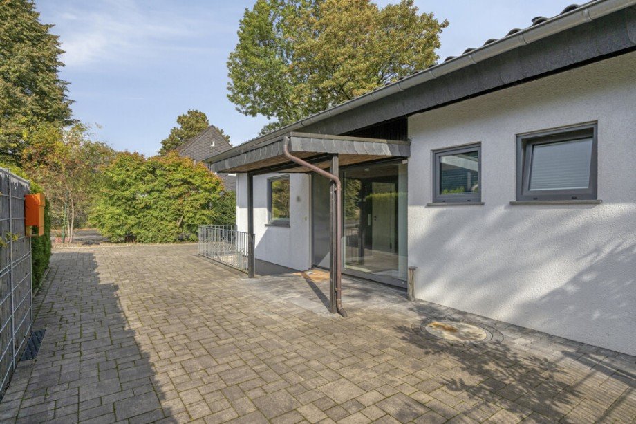 Eingang Bungalow Wuppertal