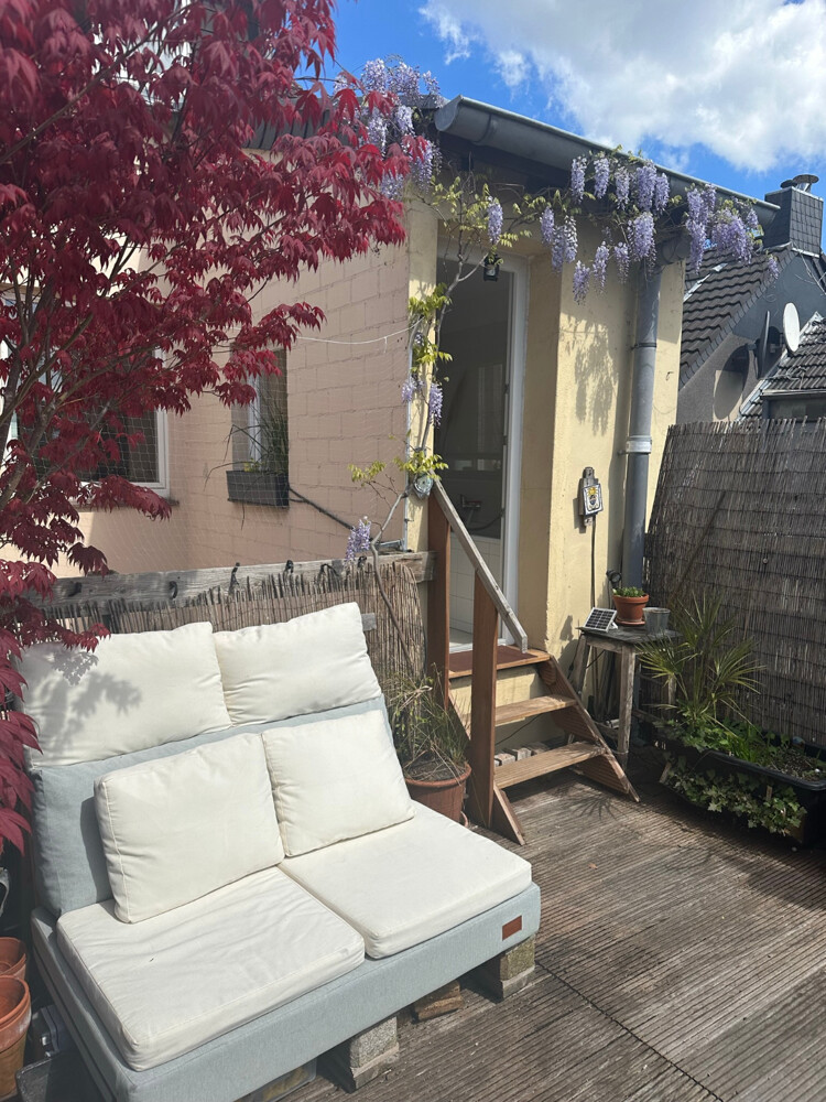Dachterrasse Ansicht 2 Etagenwohnung K�ln Deutz