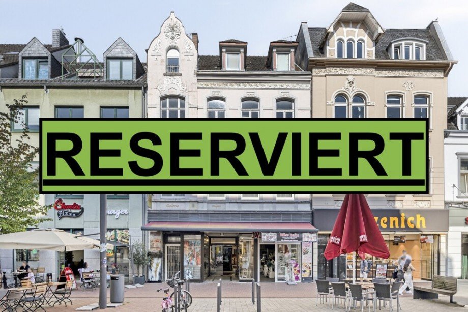 RESERVIERT Wohn- / Gesch�ftshaus Leverkusen / Opladen
