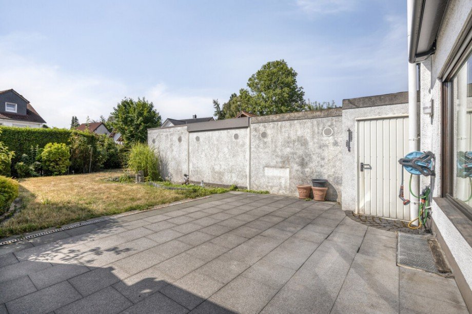 Terrasse Reihenendhaus Remscheid / Lennep