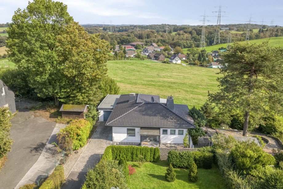 Draufsicht Bungalow Wuppertal